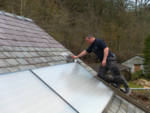 Fitting Solar Panels to a slate roof